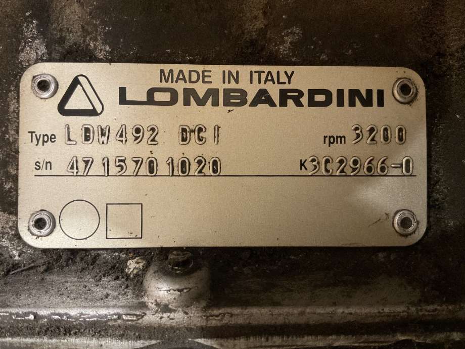 Motor diesel til Mopedbil Ligier JS50 2015-2024 (Type I)  (Ligier Js50L elegance dci|492DCI LOMBARDINI|)