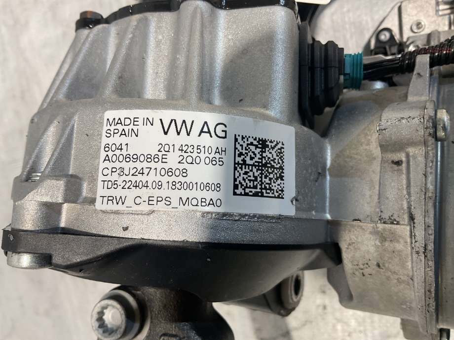 Rattaksel elektrisk servo til VW Polo 2017-2021 (Type VI, Fase 1)  (VOLKSWAGEN|2Q1 423 510 BE|)