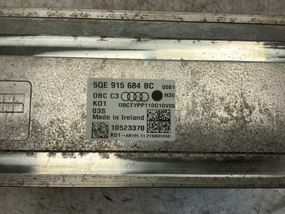 Batterilader (OBC - On Board Charger) til Audi e-tron 2018-->>  (AUDI|5QE 915 684 BC|)