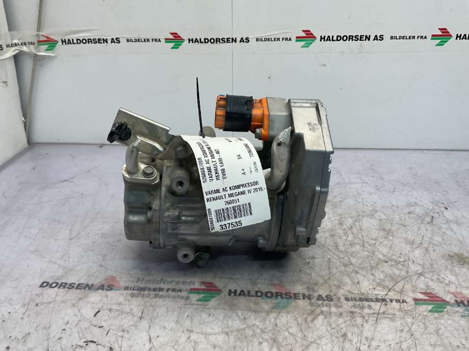Aircondition kompressor til Renault Megane 2016-->> Type IV  (RENAULT|926008700R|)