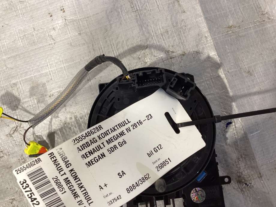 Airbag slepering til Renault Megane 2016-->> Type IV  (RENAULT|255548628R|)