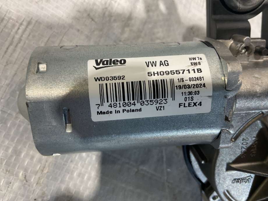 Viskermotor bakrute til VW ID.3 2020-->>  (VOLKSWAGEN ID 3 KOMBI 5D FL|5H0 955 711 B|)