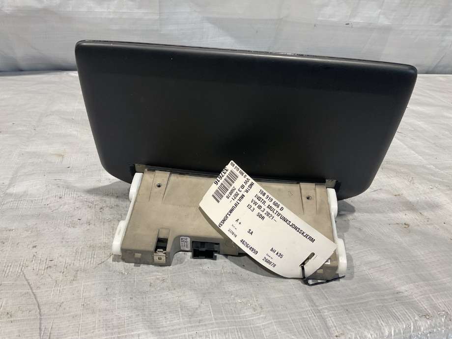Instrument kjørecomputer til VW ID.3 2020-->>  (VOLKSWAGEN ID 3 KOMBI 5D FL|10B 919 606 D|)