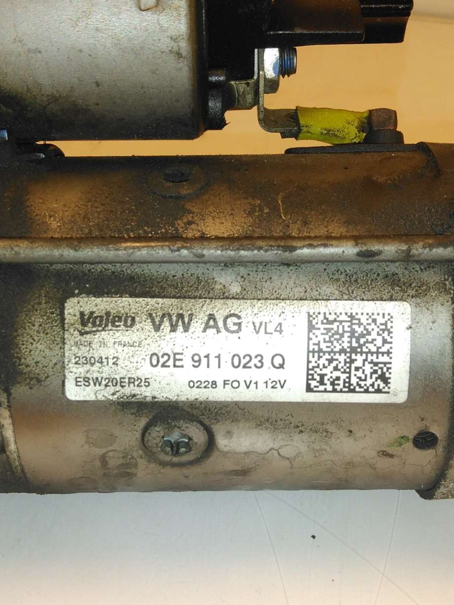 Starter diesel til VW Passat 2011-2015 (B7) (B7) (VOLKSWAGEN|02E 911 024 H|)