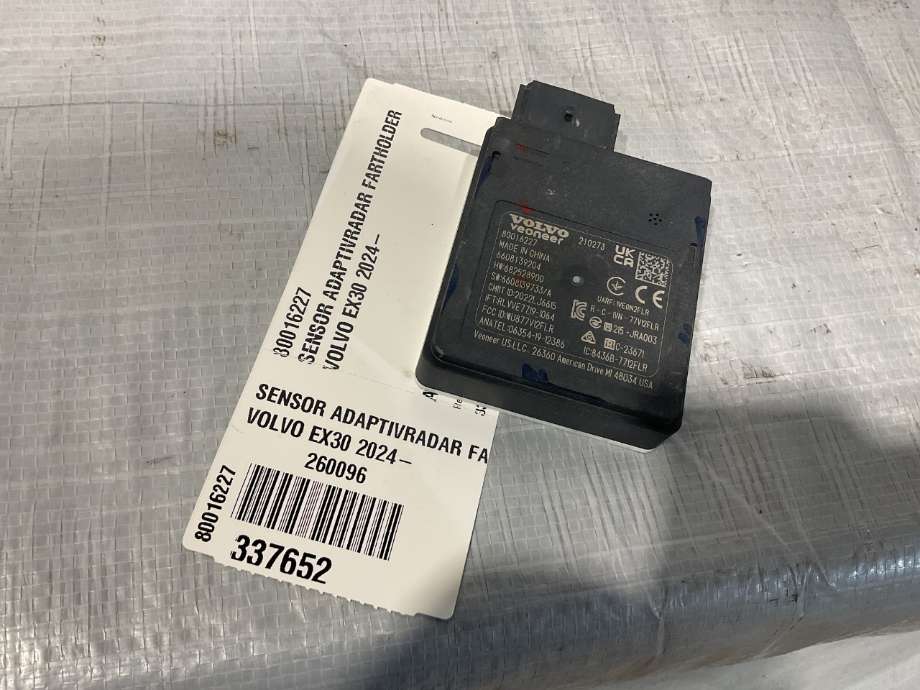 Sensor radar til Volvo EX30, 2023-->>  (VOLVO|80016227)