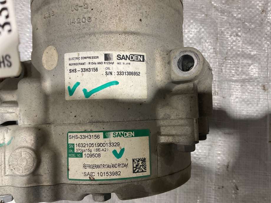 Aircondition kompressor til MG Marvel R 2021-->>  (MG MARVEL R STV 5D|SHS33H3156|)