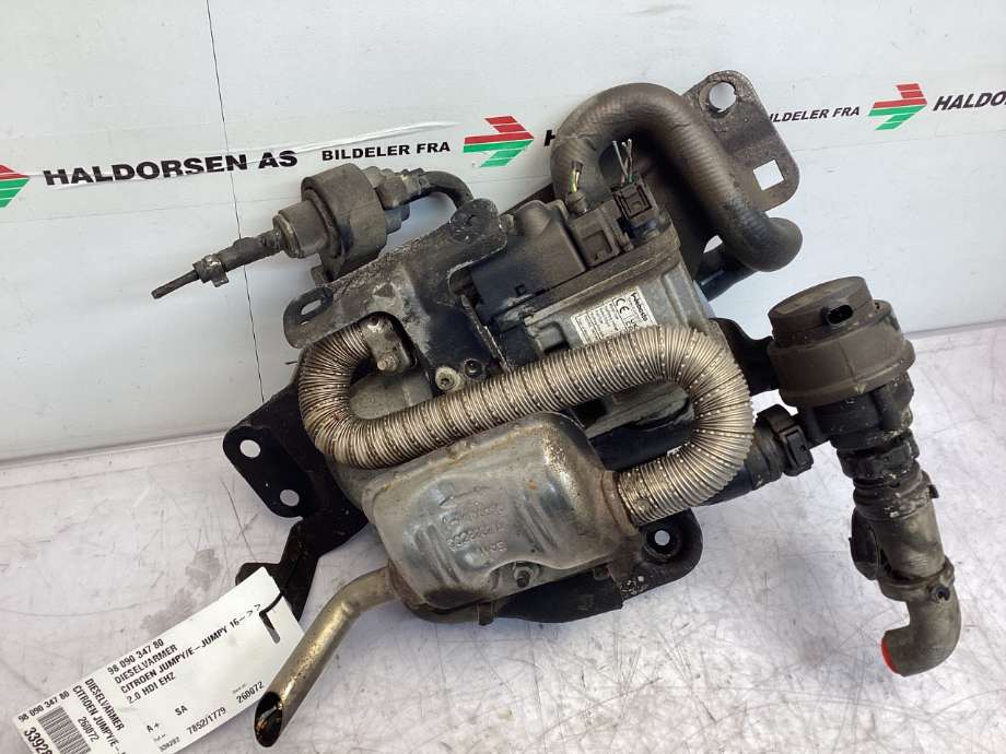 Dieselvarmer til Citroën Jumpy 2016-->> (Type III)  (CITROEN|98 090 347 80|)