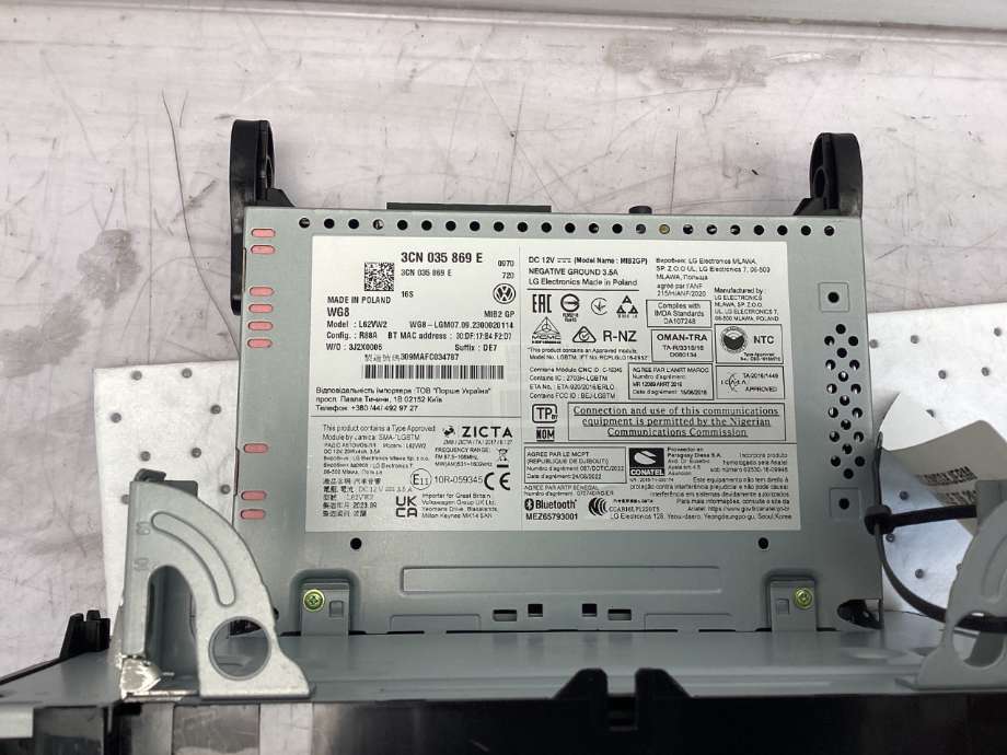 Instrument kjørecomputer til VW Transporter / Caravelle 2019-->> (T6.1) (T6.1) (VOLKSWAGEN|3CN 035 869 E|)