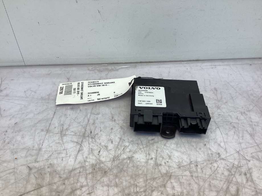 Styreenhet elektrisk bakluke til Volvo V60 / V60 CC 2018-->> (Type II)  (VOLVO|32448578|32256098|)