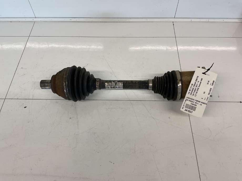 Drivaksel venstre foran til VW Passat, 2011-2015 (B7) (B7) (VOLKSWAGEN|1K0 407 271 KB)
