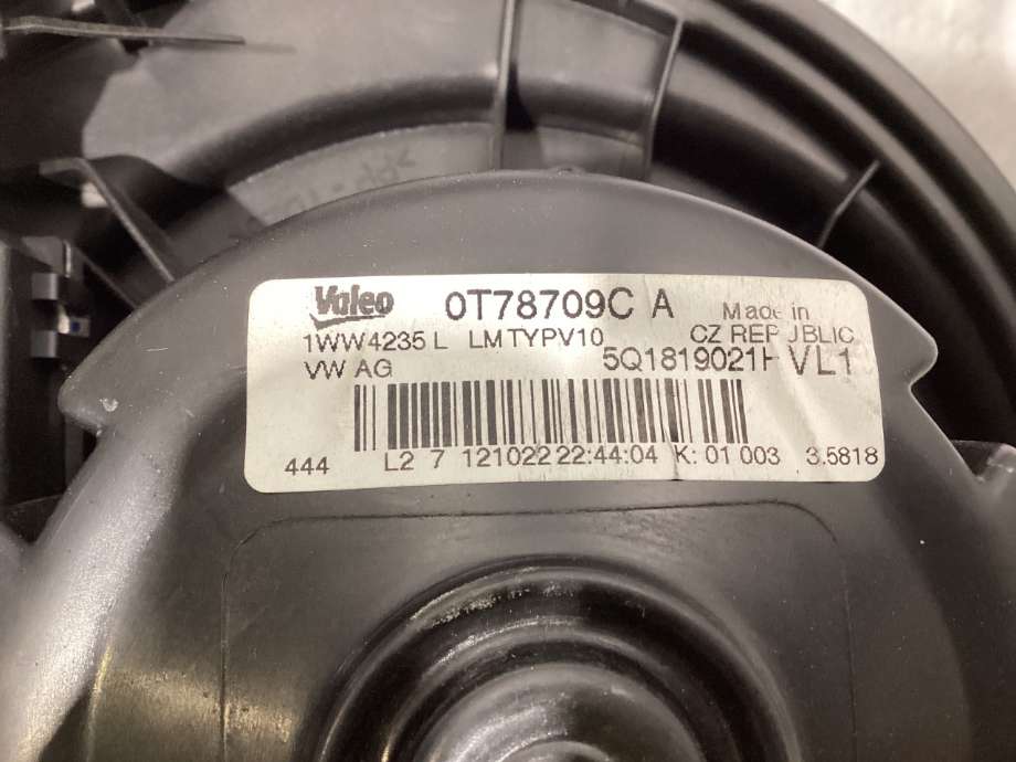 Varmeapparat motor til VW Caddy 2020-->> (Type IV)  (VOLKSWAGEN|5WB 819 015 A|)