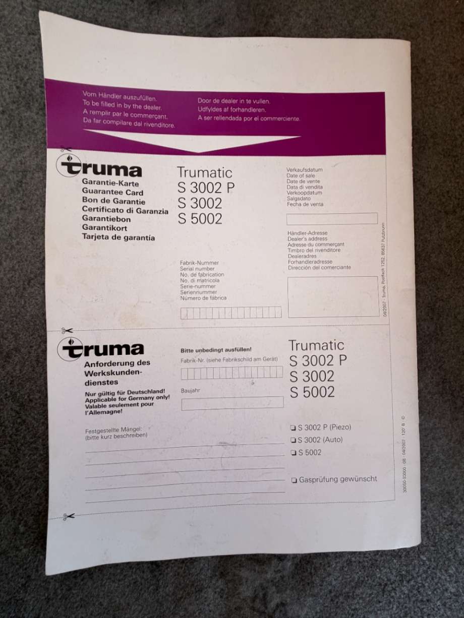 Diverse deler til Annet Campingvogn Cavalier 0-->>  (CARAVELAIR AMBIANCE 400|)