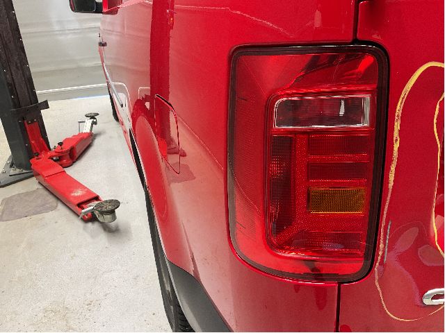 Dør venstre bak varebil til VW Caddy 2015-2020 (Type III, Fase 3)  (VOLKSWAGEN|2K0 827 091 J|)