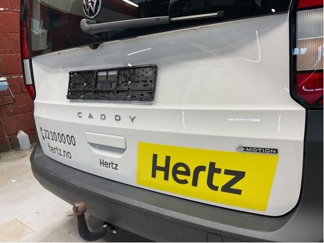 Bakluke til VW Caddy 2020-->> (Type IV)  (VOLKSWAGEN CADDY KORT VAREBIL|2K7 827 025 AD|)