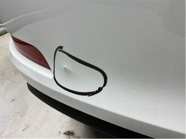 Støtfanger bak til Audi A3 2012-2016 (Type III, Fase 1) (AUDI|8V4 807 067 G|)