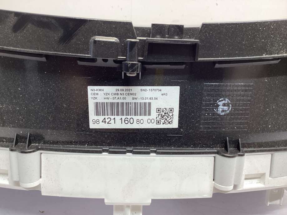 Instrumentpanel til Citroën Jumpy 2016-->> (Type III)  (CITROEN|98 421 160 80|98 304 292 80|)
