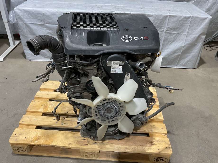 Motor diesel til Toyota Hilux 2006-2011  (TOYOTA|1900030770|2.5 D-4D 2KD-FTV|----------)