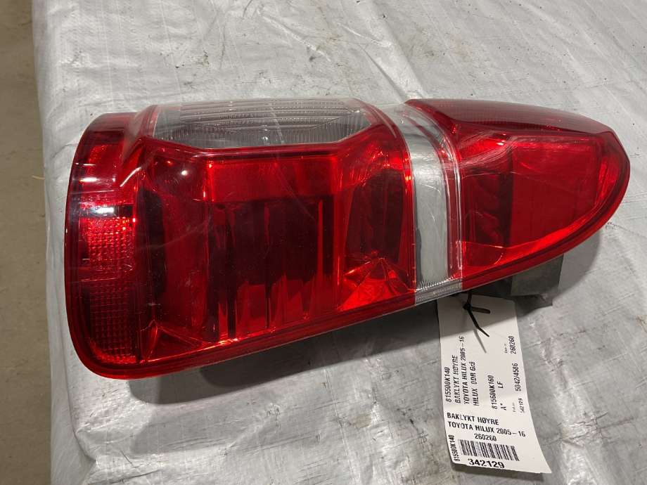 Baklykt høyre til Toyota Hilux 2006-2011  (TOYOTA|815500K140|815600K160|)