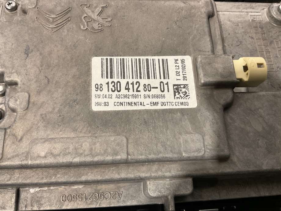 Instrument kjørecomputer til Toyota Proace 2016-->> (Type II)  (TOYOTA|SU001A5005||98130 412 80-01)