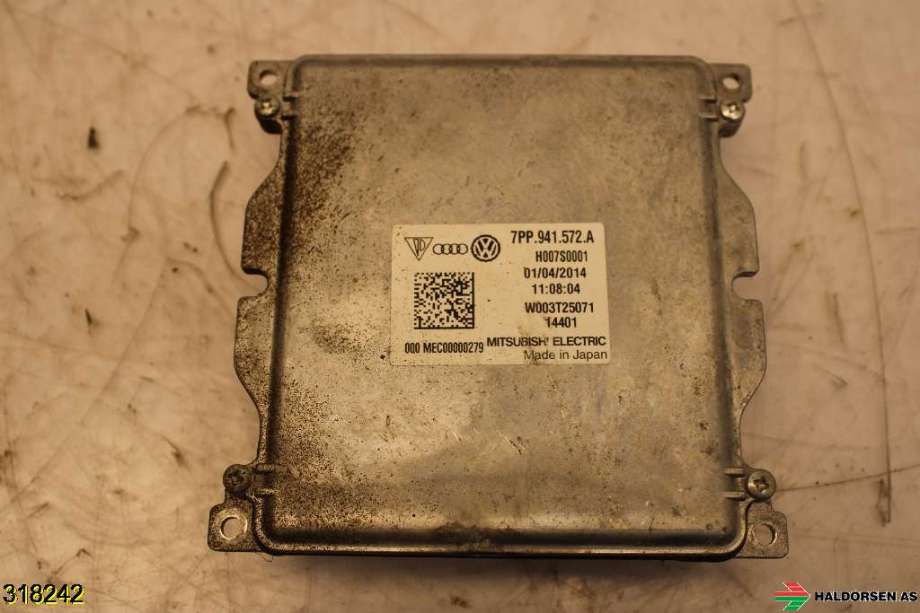 Styreenhet xenon/ballast til VW Passat 2015-2019 (Fase 1) (B8) (B8) (VOLKSWAGEN|7PP 941 572 AB|)