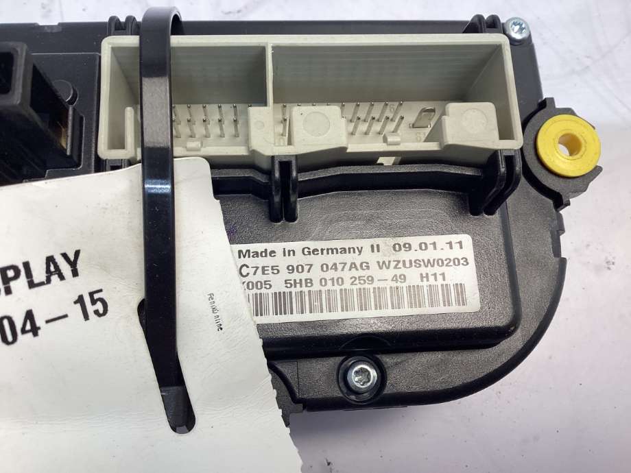 Varmeapparat betjening til VW Transporter / Caravelle 2009-2015 (Fase 2) (T5) (T5) (VOLKSWAGEN|7E5 907 047 AG|)