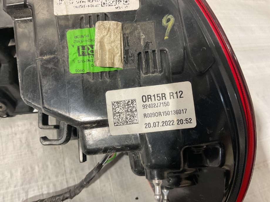 Baklykt høyre til Kia Cee