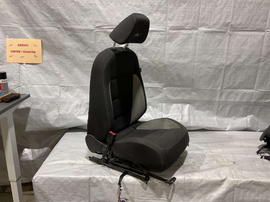 Sete foran venstre til VW Golf VI 2008-2012  (VOLKSWAGEN||R-LINE STOLER)