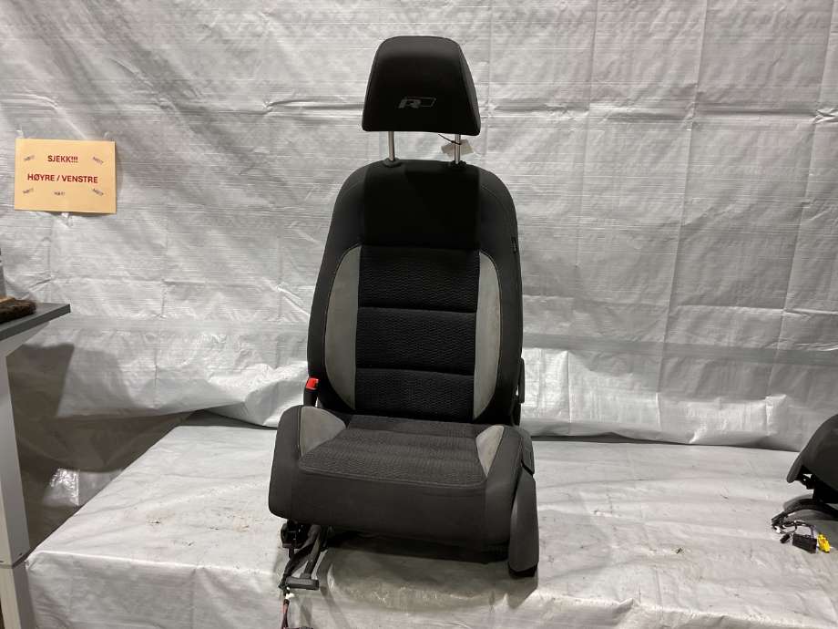 Sete foran venstre til VW Golf VI 2008-2012  (VOLKSWAGEN||R-LINE STOLER)