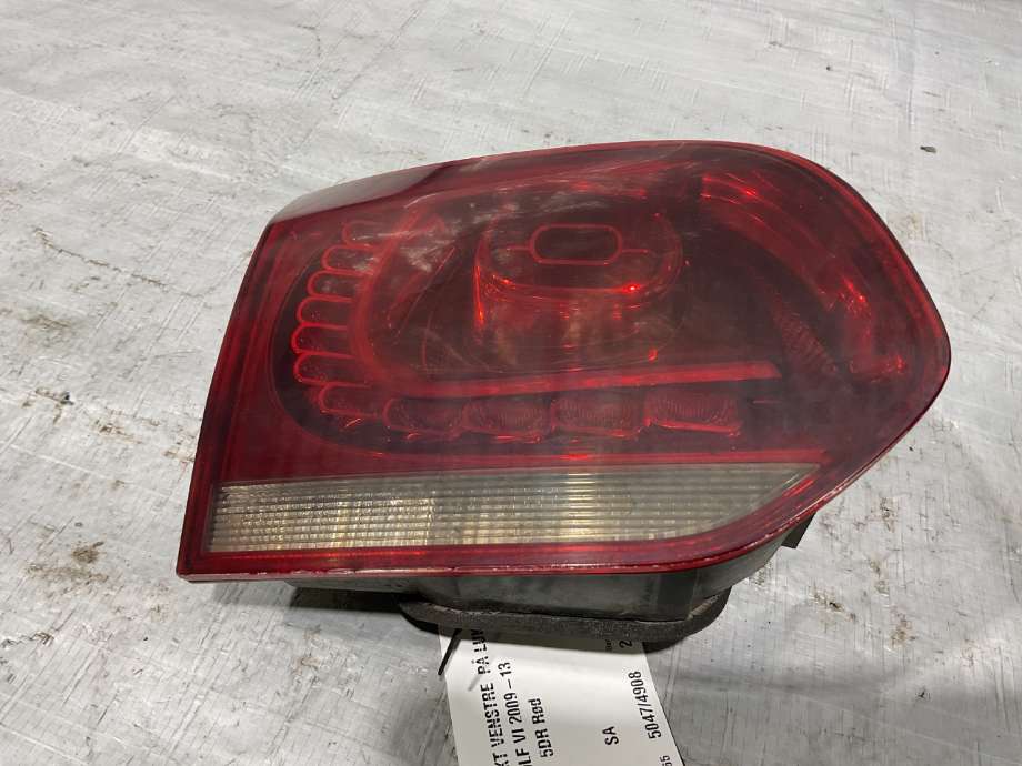 Baklykt venstre indre til VW Golf VI 2008-2012 (VOLKSWAGEN|)
