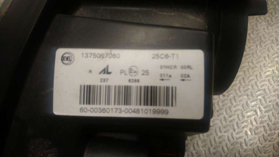 Frontlykt høyre halogen til Fiat Ducato 2007-2013 (1375097080|46862286)