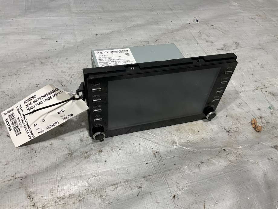 Instrument kjørecomputer til Toyota Yaris Cross (SUV), 2021-->> (TOYOTA|861400D600)