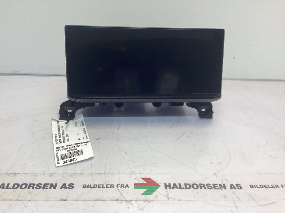 Instrument kjørecomputer til Peugeot 5008, 2017-->> (Type II)  (PEUGEOT|98 400 514 80)