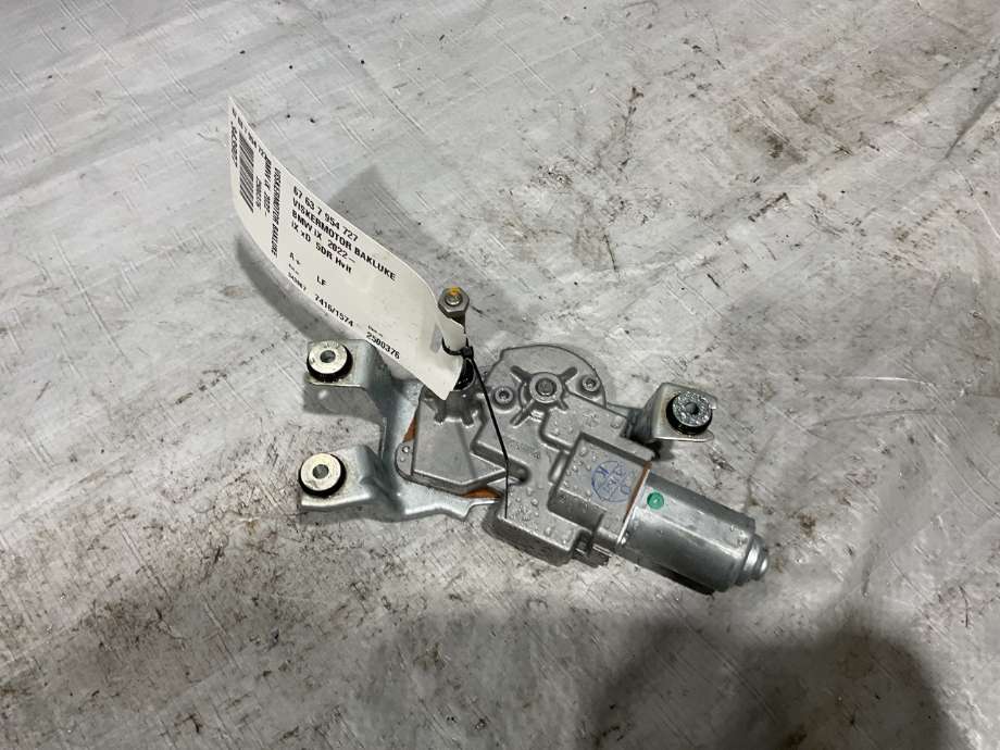 Viskermotor bakrute til BMW iX 2021-->> (I20) (I20) (BMW|67 63 7 954 727|)