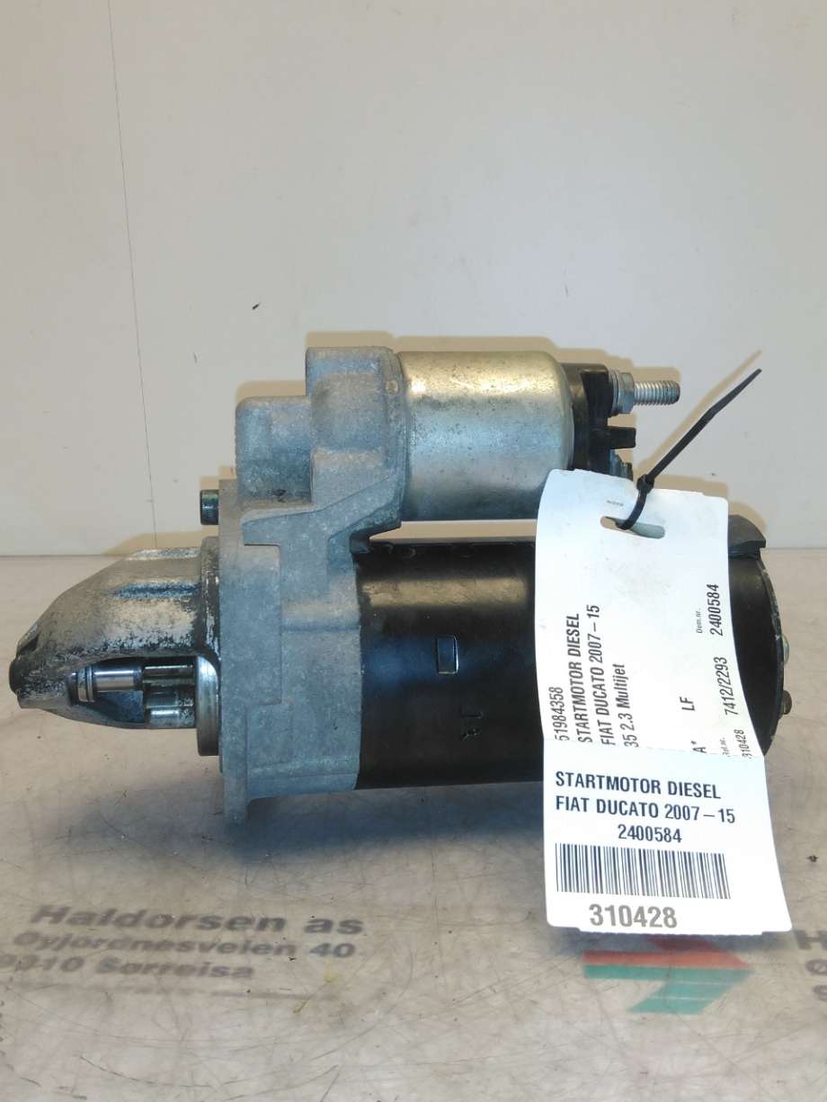 Starter diesel til Fiat Ducato 2014-->> (FIAT|51984358|)