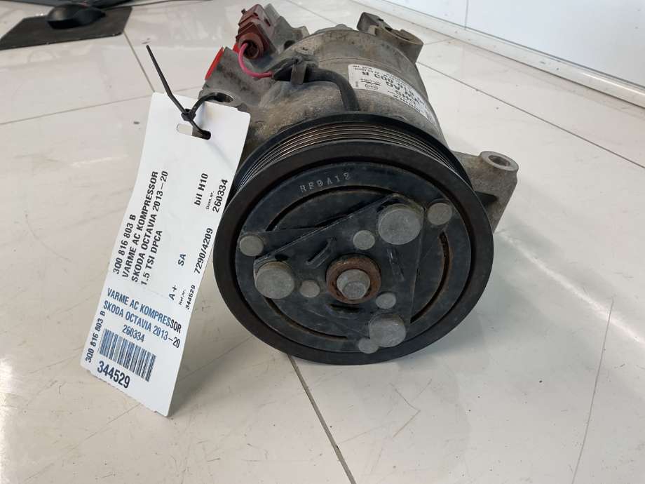 Aircondition kompressor til Škoda Octavia 2017-2020 (Type III, Fase 2)  (SKODA|3Q0 816 803 B|)