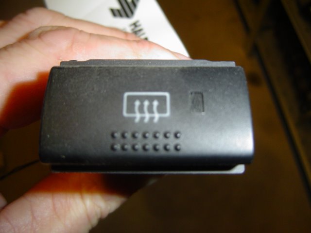 Bryter rutevarme til Toyota Avensis 2000-2003 (Type I, Fase 2) (TOYOTA AVENSIS|)