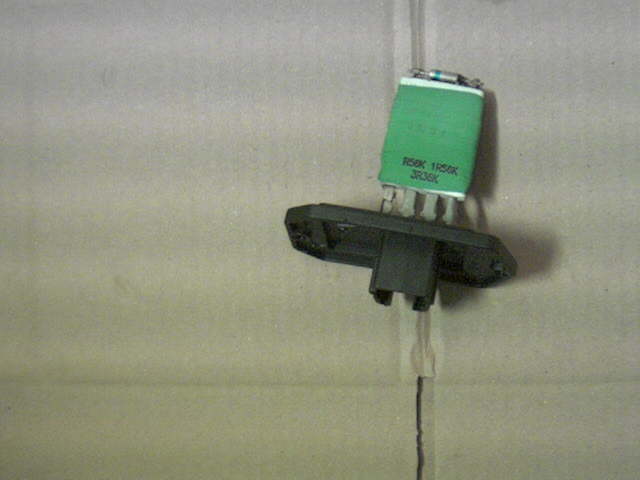 Varmeapparat motstand til Toyota Verso, 2004-2009 (Type II)  (TOYOTA COROLLA VERSO|)