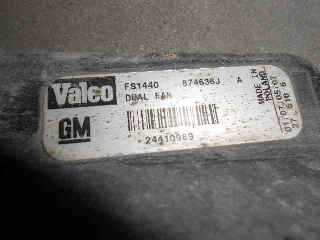 Kjølevifte til Saab 9-3 2003-2007 (Type II, Fase 1) (SAAB 9-3||LITEN SKADE I HUS)