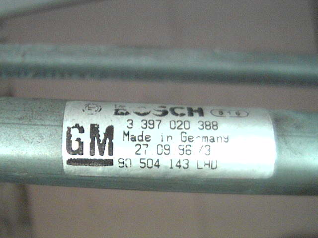 Viskeroverføring til Opel Vectra B 1996-2001 (OPEL VECTRA-B|)
