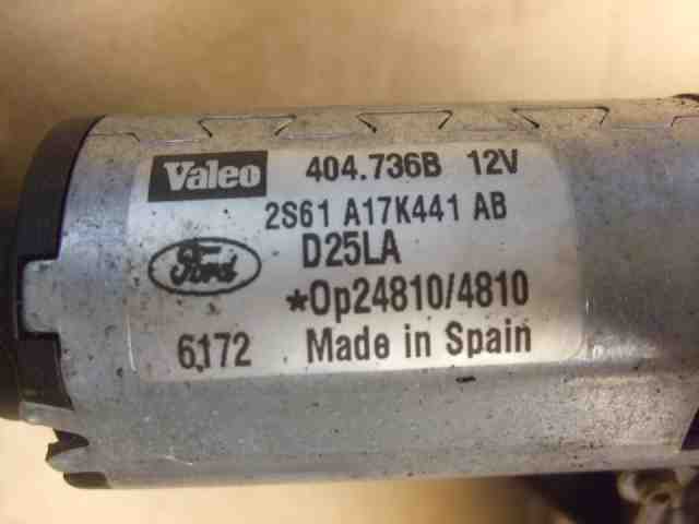 Viskermotor bakrute til Ford Fiesta 2002-2008 (Type V) (FORD FIESTA|)