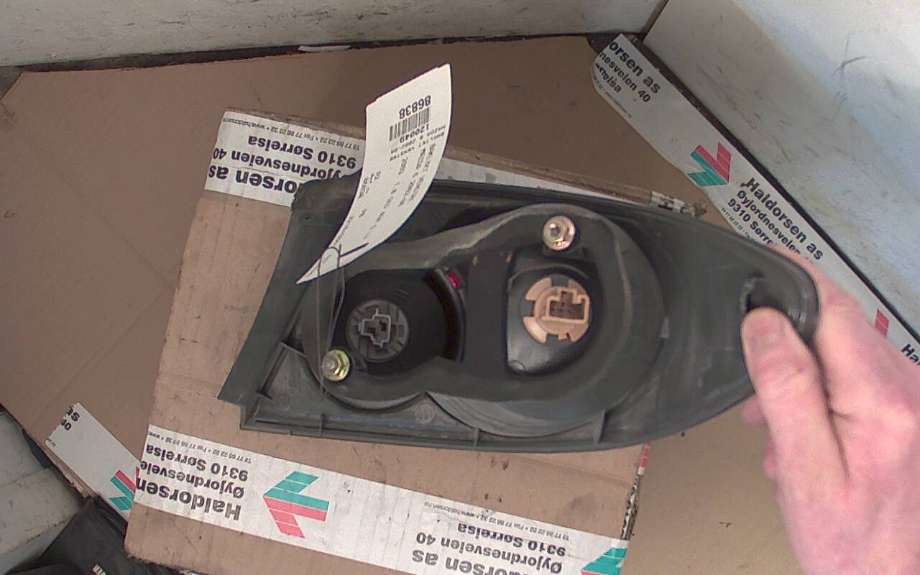 Baklykt venstre til Mazda 6 2002-2008 (Type I)  (MAZDA 6|GJ6A51160E|)
