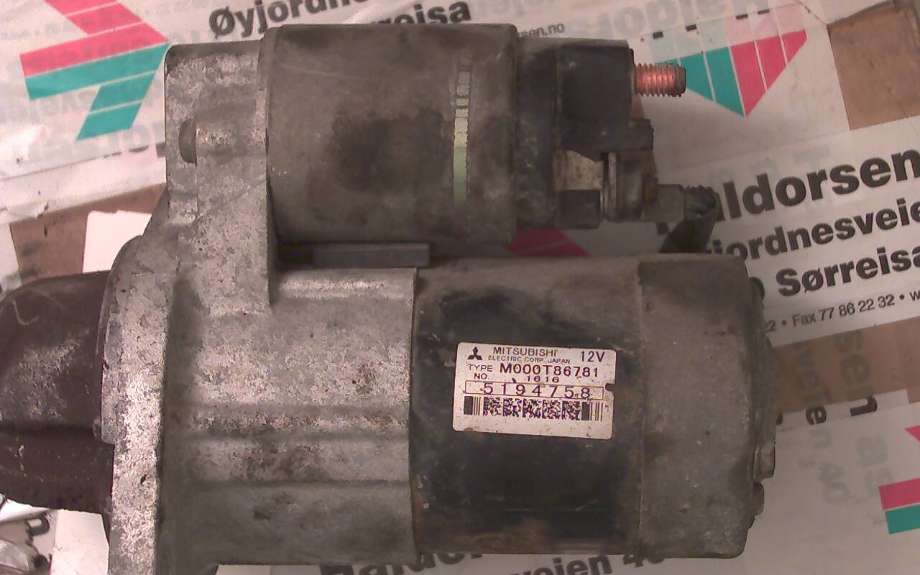 Starter til Saab 9-5, 2001-2005 (Type I, Fase 2) (SAAB 9-5|)
