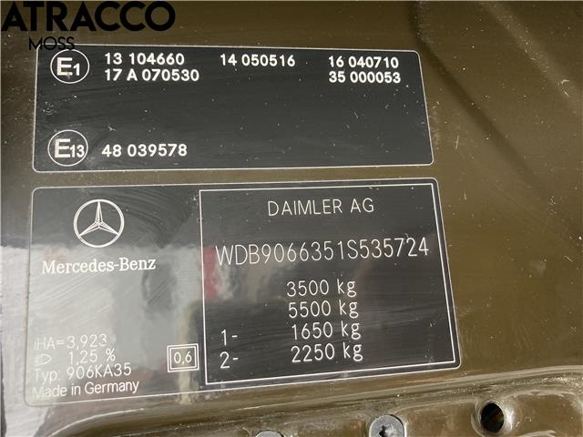 Mercedes Sprinter 2006-2013 (Fase 1) (906) (906), Motorkode: OM651.955, Girkassekode: Manuell