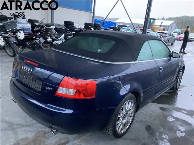 Audi A4 2001-2004 (Type II) (B6) (B6), Motorkode: BFB, Girkassekode: Automat