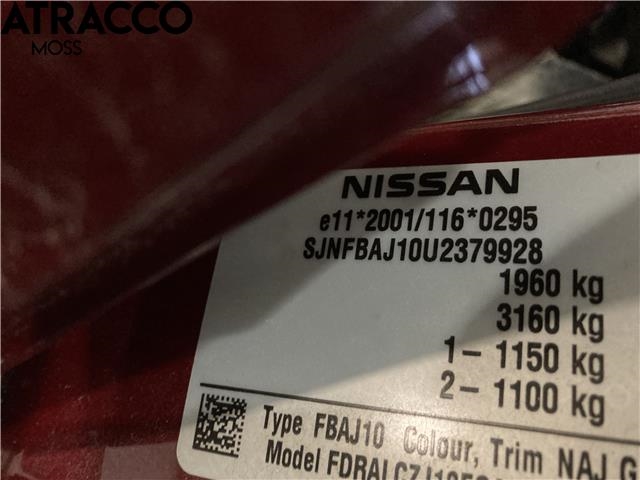 Nissan Qashqai 2010-2014 (Type I, Fase 2) , Motorkode: MR20DE, Girkassekode: Automat