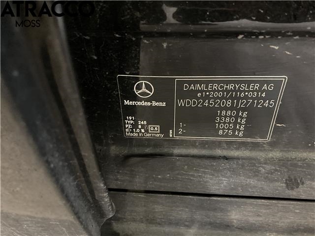 Mercedes B-Klasse 2005-2008 (Fase 1) (W245) (W245), Motorkode: OM640.941, Girkassekode: Automat