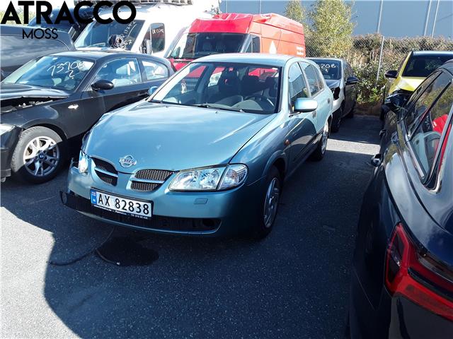 Nissan Almera 2000-2003 (Fase 1) (N16) (N16), Motorkode: QG15, Girkassekode: Manuell