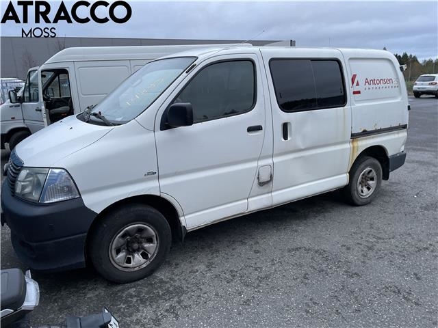 Toyota Hiace 2007-2012 (Fase 3) , Motorkode: 2KD-FTV, Girkassekode: Manuell