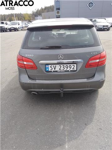 Mercedes B-Klasse 2011-2018 (W246) (W246), Motorkode: OM651.901, Girkassekode: Automat