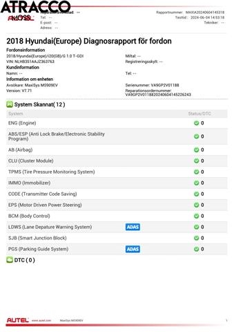 Hyundai i20 2015-2020 (Type II) , Motorkode: G3LC, Girkassekode: Manuell